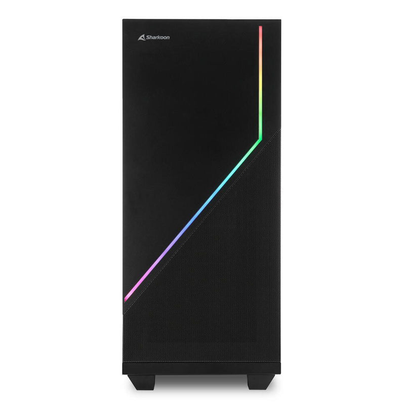 Sharkoon PC Gehäuse RGB FLOW ATX schwarz