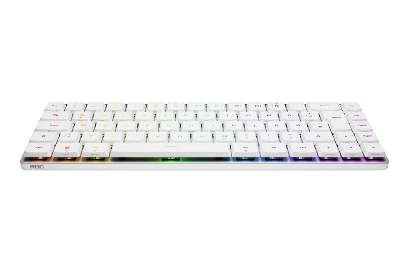ASUS ROG Falchion RX Low Profile kabellose Gaming-Tastatur, weiß