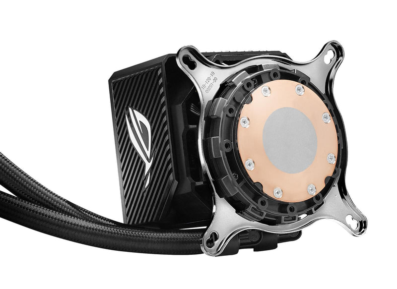 ASUS ROG RYUJIN II 240 All-in-One CPU-Wasserkühlung (3,5-Zoll-LCD, integrierter Pumpenlüfter zur Kühlung von VRM und M.2