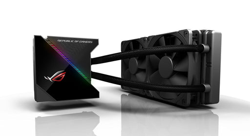 ASUS ROG RYUJIN 240 All-in-One CPU-Wasserkühlung (OLED-Display, Aura Sync RGB, Noctua-Industrial-PPC-PWM-Lüfter)