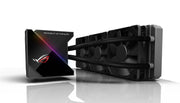 ASUS ROG RYUJIN 360 All-in-One CPU-Wasserkühlung (OLED-Display, Aura Sync RGB, Noctua-Industrial-PPC-PWM-Lüfter)