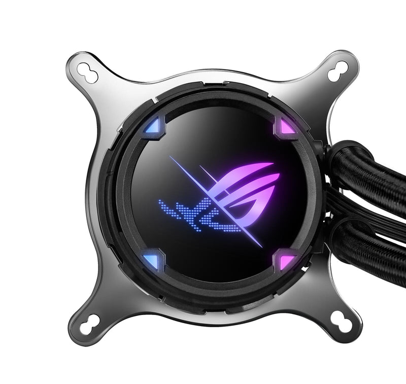 ASUS ROG STRIX LC II 120 ARGB All-in-One CPU-Wasserkühlung (Aura Sync, adressierbarer ROG 120 mm RGB-Lüfter)