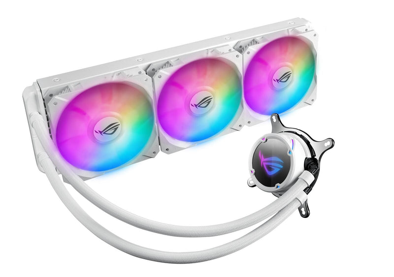 ASUS ROG STRIX LC 360 RGB adressierbare RGB-Radiatorlüfter (3x 120 mm Lüfter, AIO Wasserkühlung, Aura Sync RGB, mit RGB