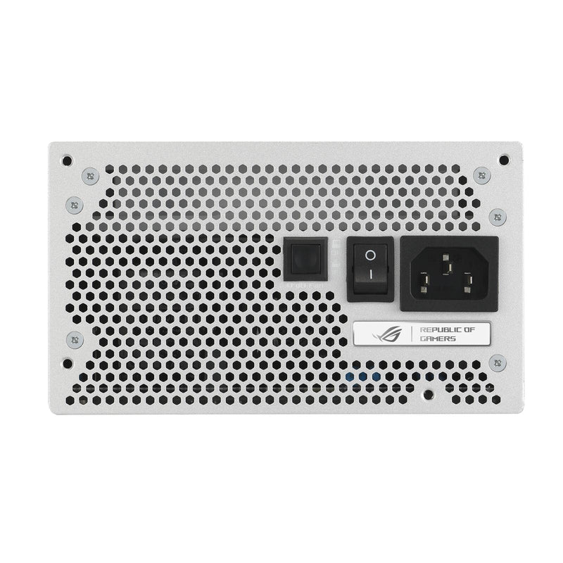 ASUS ROG Strix 1000G Aura White Edition vollmodulares Gaming Netzteil (1000 Watt, Aura Sync ARGB Beleuchtung, ATX 3.0 Ko