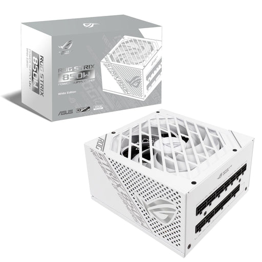 ASUS ROG STRIX 850G Netzteil (850 Watt, 80 Plus Gold, 0dB-Kühlung) weiß