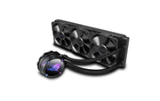 ASUS ROG STRIX LC II 360 All-in-One CPU-Wasserkühlung (Aura Sync, drei adressierbare ROG 120 mm Radiatorlüfter)