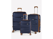 RW Travel Travel Alfrida Collection 3-set Suitcases Blue