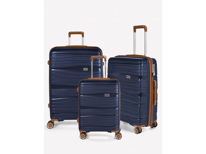 RW Travel Travel Alfrida Collection 3-set Suitcases Blue