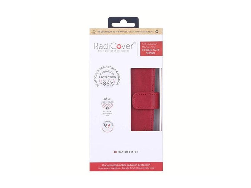 Radicover Mobilewallet Red - iPhone 6/7/8/SE