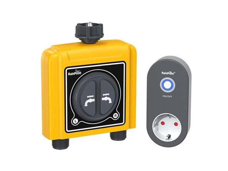 RainPoint 2-Zone Irrigation Controller – With App