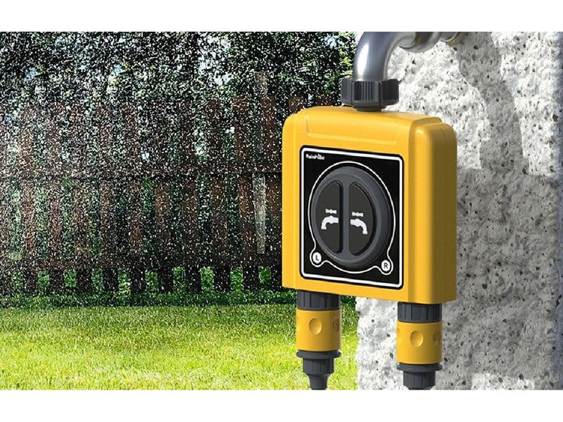 RainPoint 2-Zone Irrigation Controller – With App