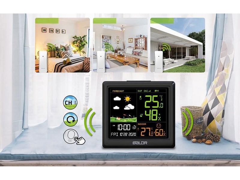 RainPoint B0389WST2H2-V1 Weather Station with Outdoor Sensor
