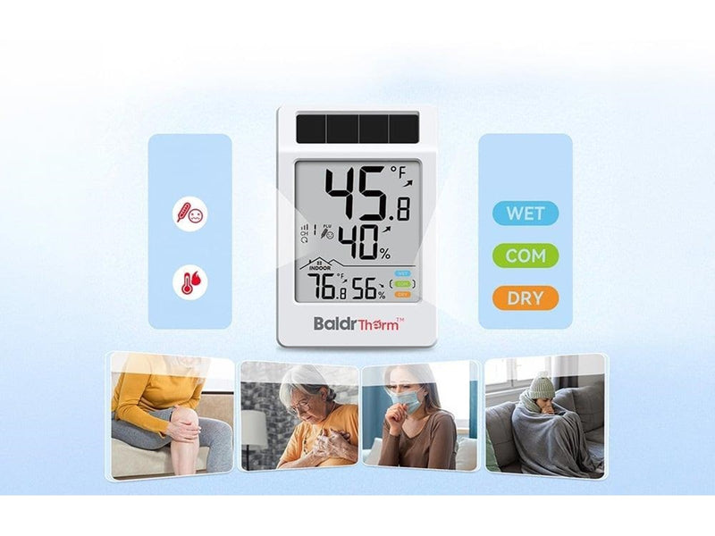 RainPoint B0707 Solar-Powered Thermohygrometer