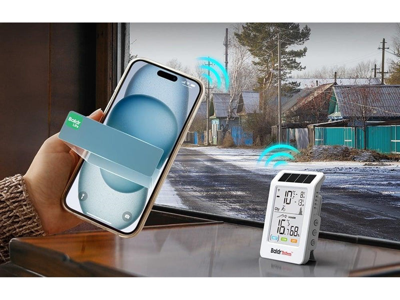 RainPoint HCS596WB Solar-Powered Wi-Fi Thermohygrometer