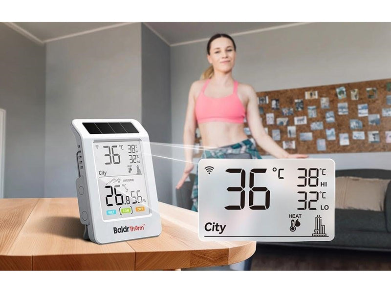 RainPoint HCS596WB Solar-Powered Wi-Fi Thermohygrometer