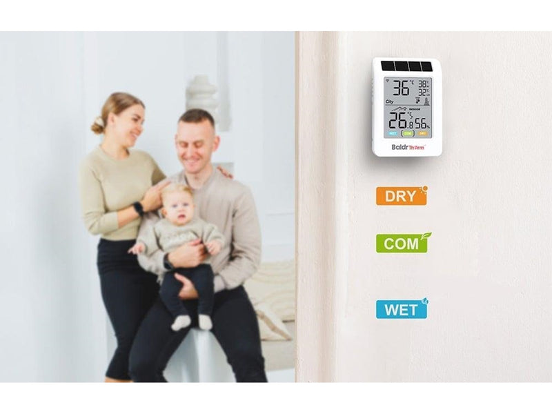 RainPoint HCS596WB Solar-Powered Wi-Fi Thermohygrometer