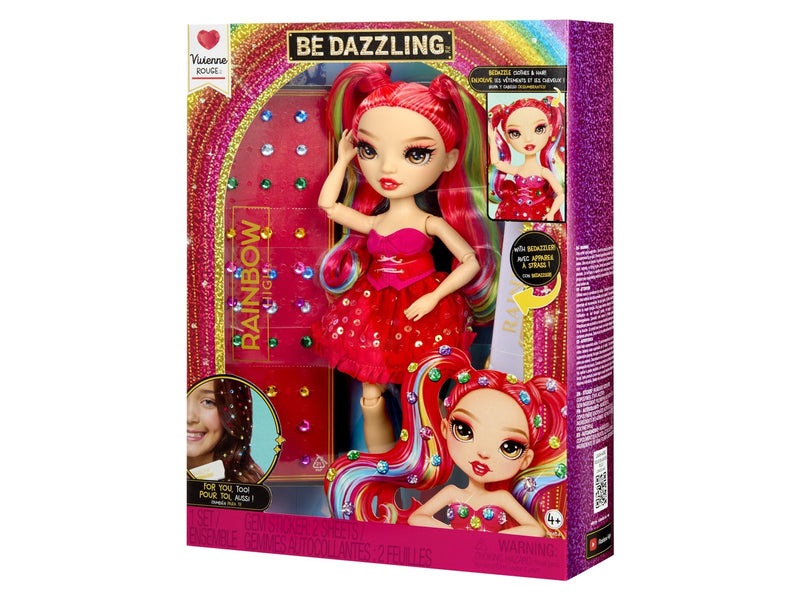 Rainbow High Be Dazzling Fashion Dolls- Red