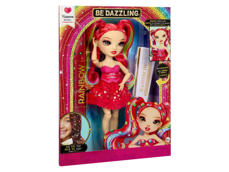 Rainbow High Be Dazzling Fashion Dolls- Red