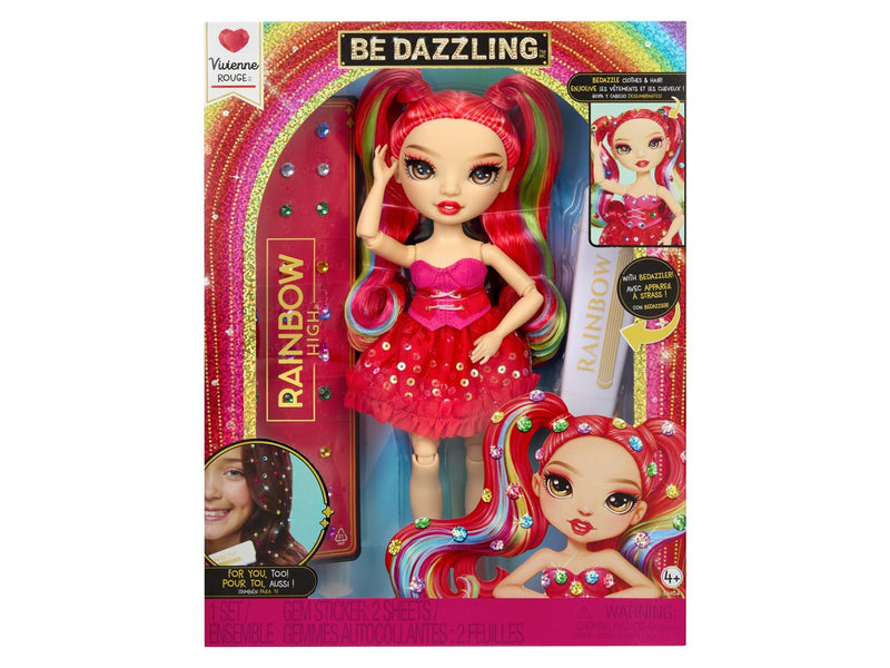 Rainbow High Be Dazzling Fashion Dolls- Red