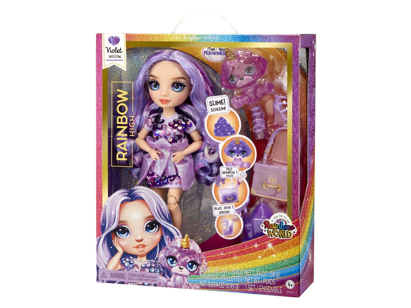 Rainbow High Rainbow Classic Fashion Doll- Violet (purple)