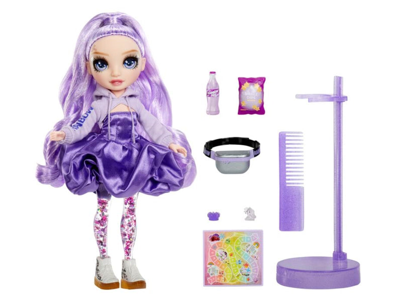 Rainbow High Sparkle & Shine Fashion Dolls- VIOLA (purple)