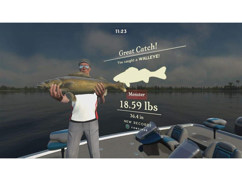 Rapala Fishing Pro Series (Code in a Box) - Nintendo Switch - Simulator - PEGI 3