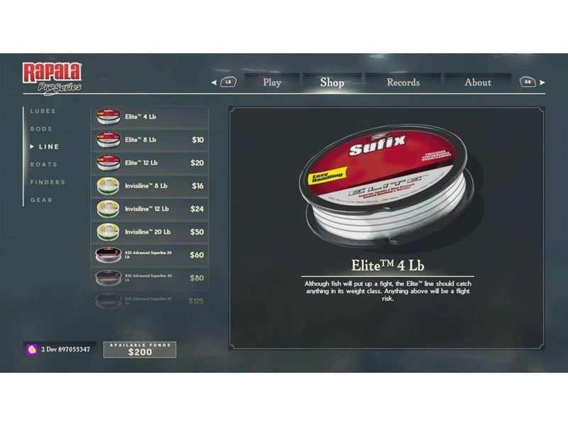 Rapala Fishing Pro Series (Code in a Box) - Nintendo Switch - Simulator - PEGI 3