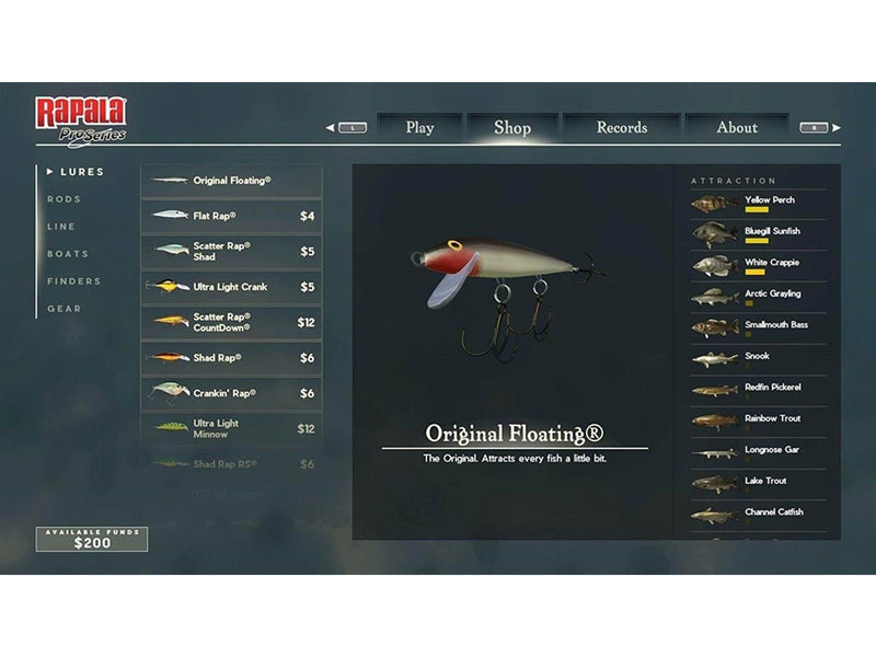 Rapala Fishing Pro Series (Code in a Box) - Nintendo Switch - Simulator - PEGI 3