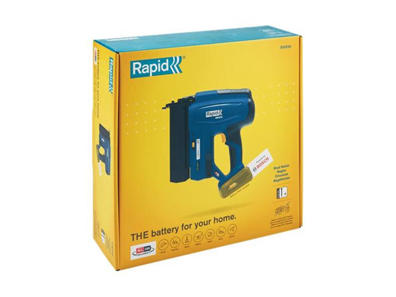 Rapid BNX50 Battery-powered brad nailer 18V P4A