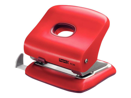 Rapid  Bürolocher FC30 Rot