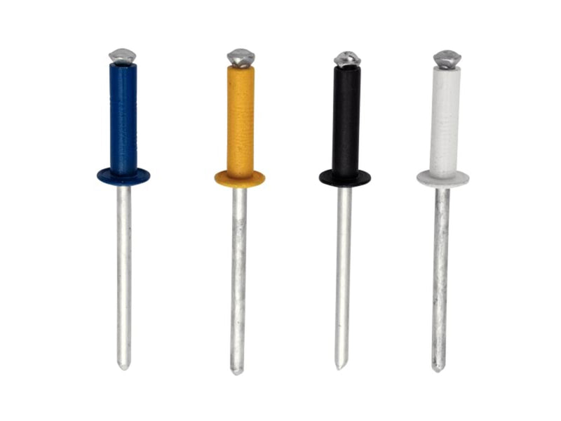 Rapid RivetsØ4.8x16 4Colours 32pcs+Drill Box
