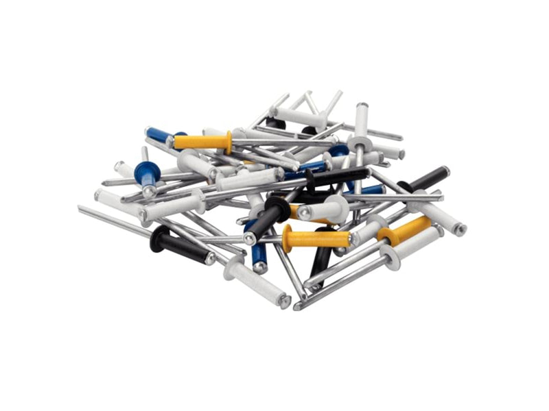 Rapid RivetsØ4.8x16 4Colours 32pcs+Drill Box