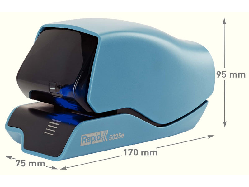 Rapid  Supreme Elektroheftgerät 5025e kontaktlos Blau