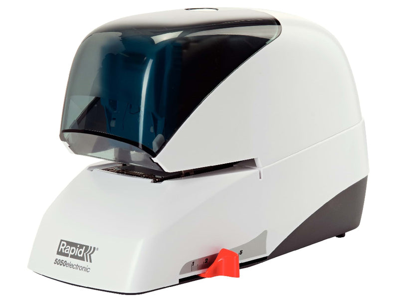 Rapid  Supreme Elektroheftgerät 5050e kontaktlos Weiß/Schwarz