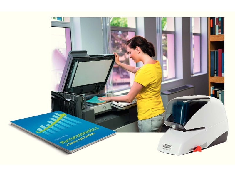 Rapid  Supreme Elektroheftgerät 5050e kontaktlos Weiß/Schwarz