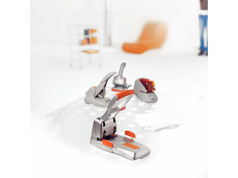 Rapid  Supreme Elektroheftgerät 5080e kontaktlos Silber/Orange