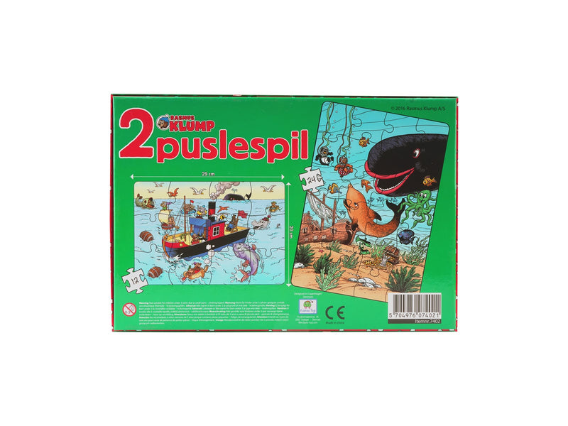 Rasmus Klump - 2 Puzzles - Mary