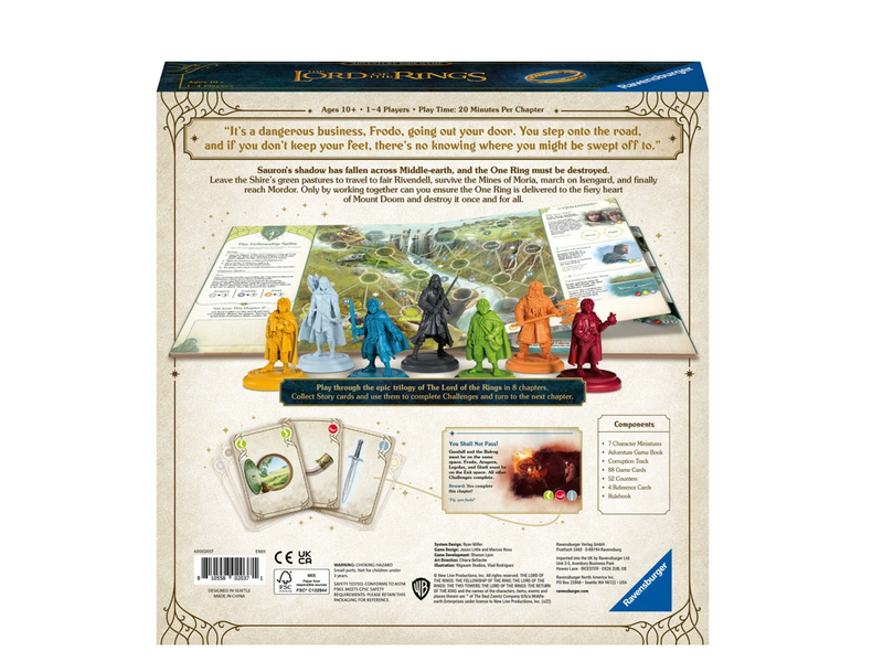 Ravensburger Adventure Book Game Lord of the Rings EN