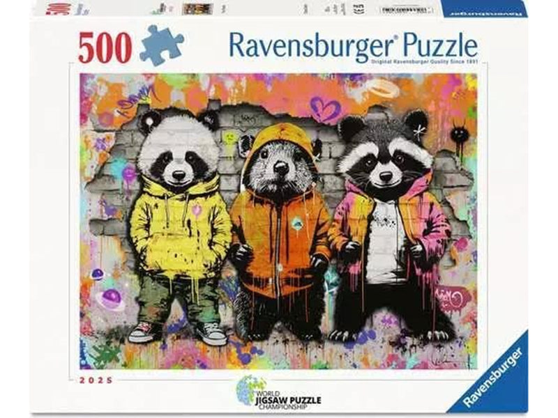 Ravensburger Animal Graffiti 500p - 12+