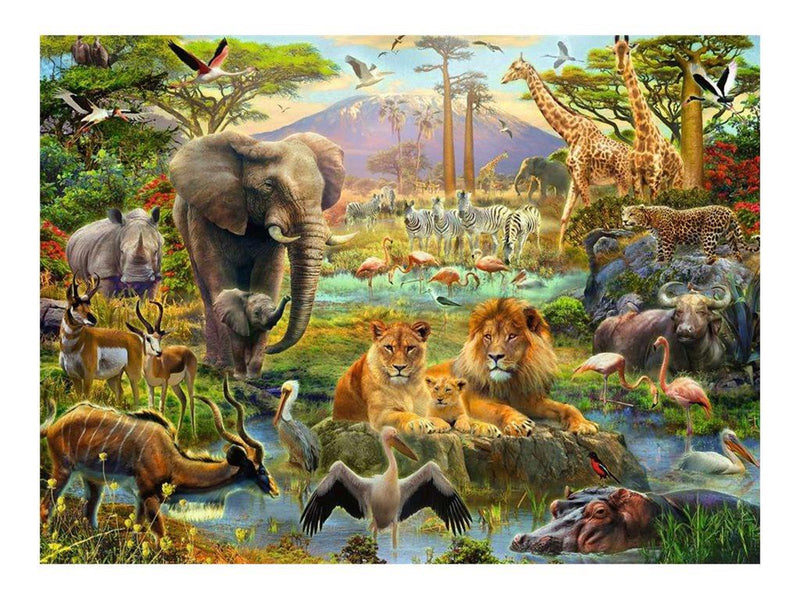 Ravensburger Animals of the savanna 200p