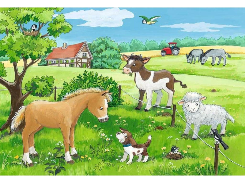 Ravensburger Baby Farm Animals 2x12p
