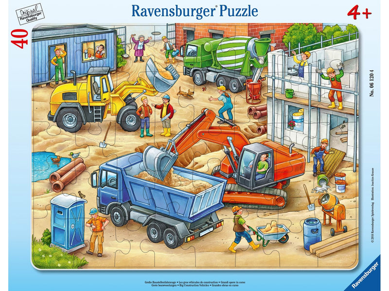 Ravensburger Big Construction Vehicles 30-48p