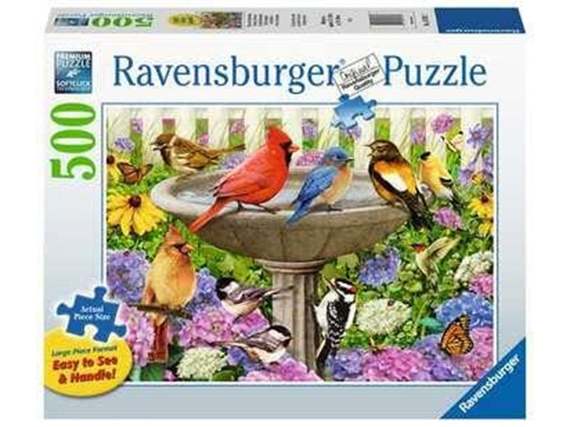 Ravensburger Birdbath Puzzle 500 pcs. 2D Puzzles