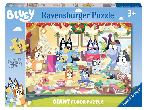 Ravensburger Bluey Christmas Giant floor Puzzle 24p 2D Puzzles
