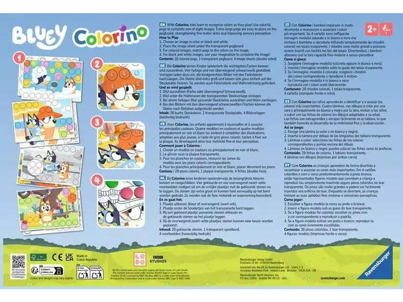 Ravensburger Bluey Colorino Children's Play (EN)
