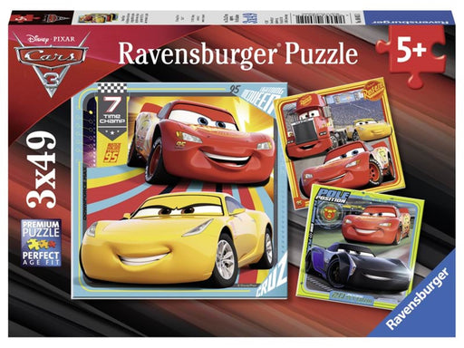 Ravensburger Cars Legends Of The Track 3x49p