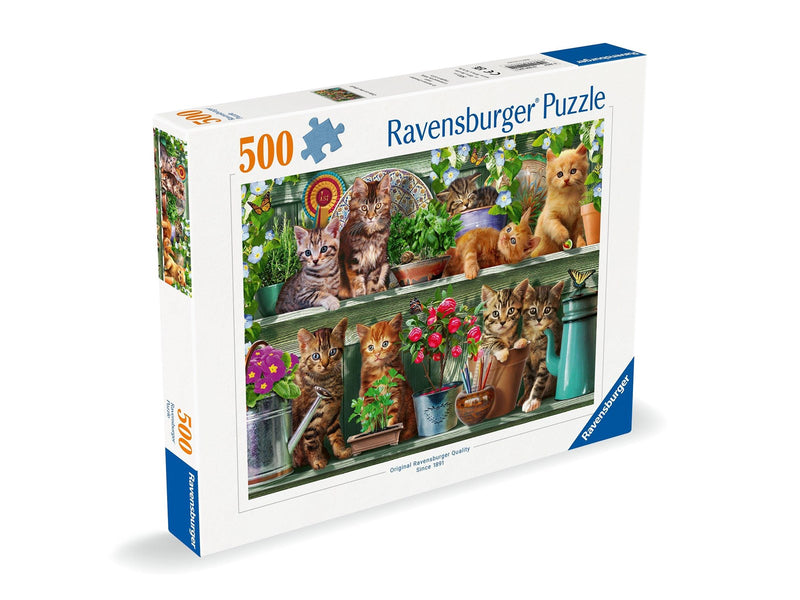 Ravensburger Cats On The Shelf 500p