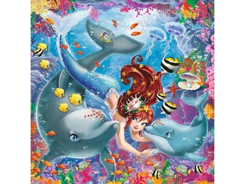 Ravensburger Charming Mermaids 3x49p