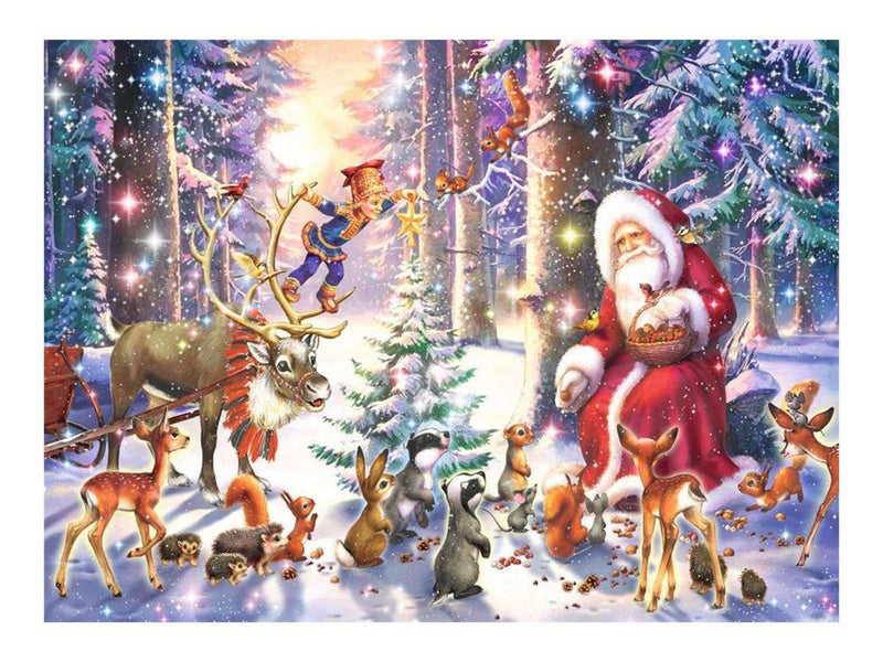 Ravensburger Christmas In The Forest 100p
