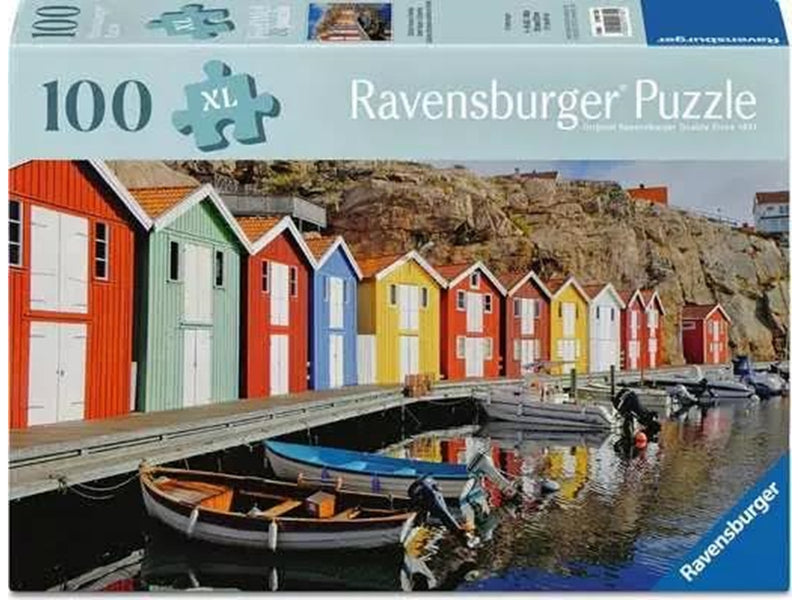 Ravensburger Colorful Houses in Sweden 100p Ad - 9+